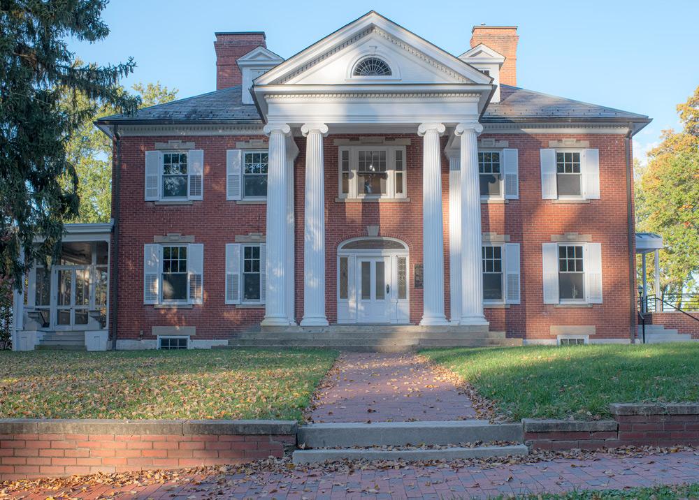 Photo of the Konneker Alumni Center at Ohio University